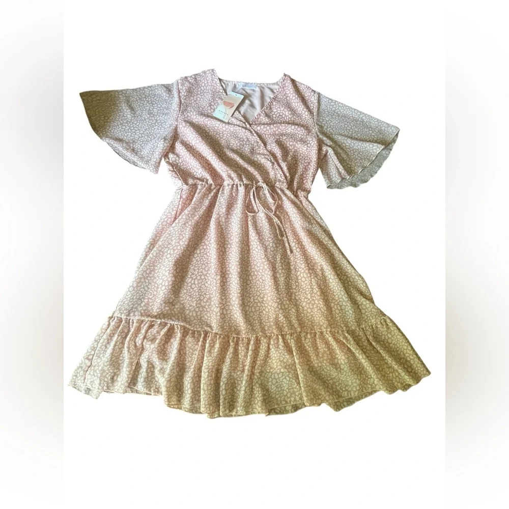 NWT Women’s Pink and White Kirundo Dress in Size Large - Picture 6 of 12